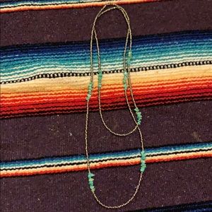 Turquoise Navajo pearl necklaces